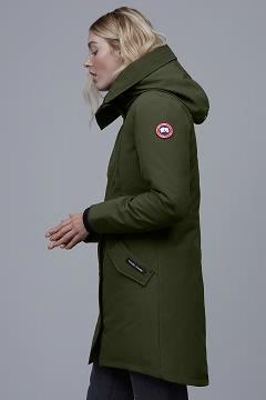 Chamarras Canada Goose Mujer Mexico - Rossclair Abrigos Verdes QO7689105
